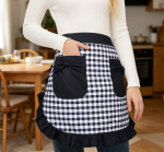 Linen Half Apron — Stylish, For Restaurants & Kitchens