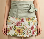 Linen Garden Apron — Eight Pockets, Cute Style