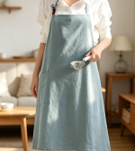 Unisex Linen Apron with Pocket